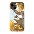 Watercolour: Custom Two Pet Phone Case