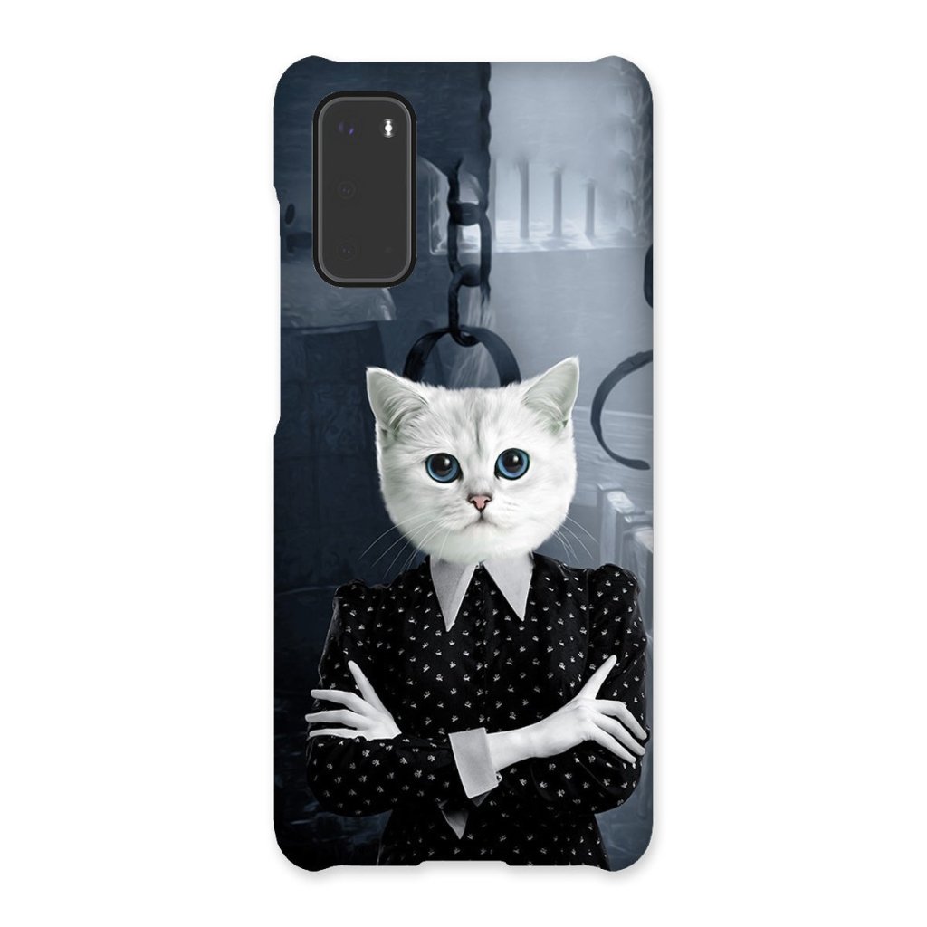 Gothic Girl Custom Pet Phone Case | Custom Pet Artwork | Paw & Glory