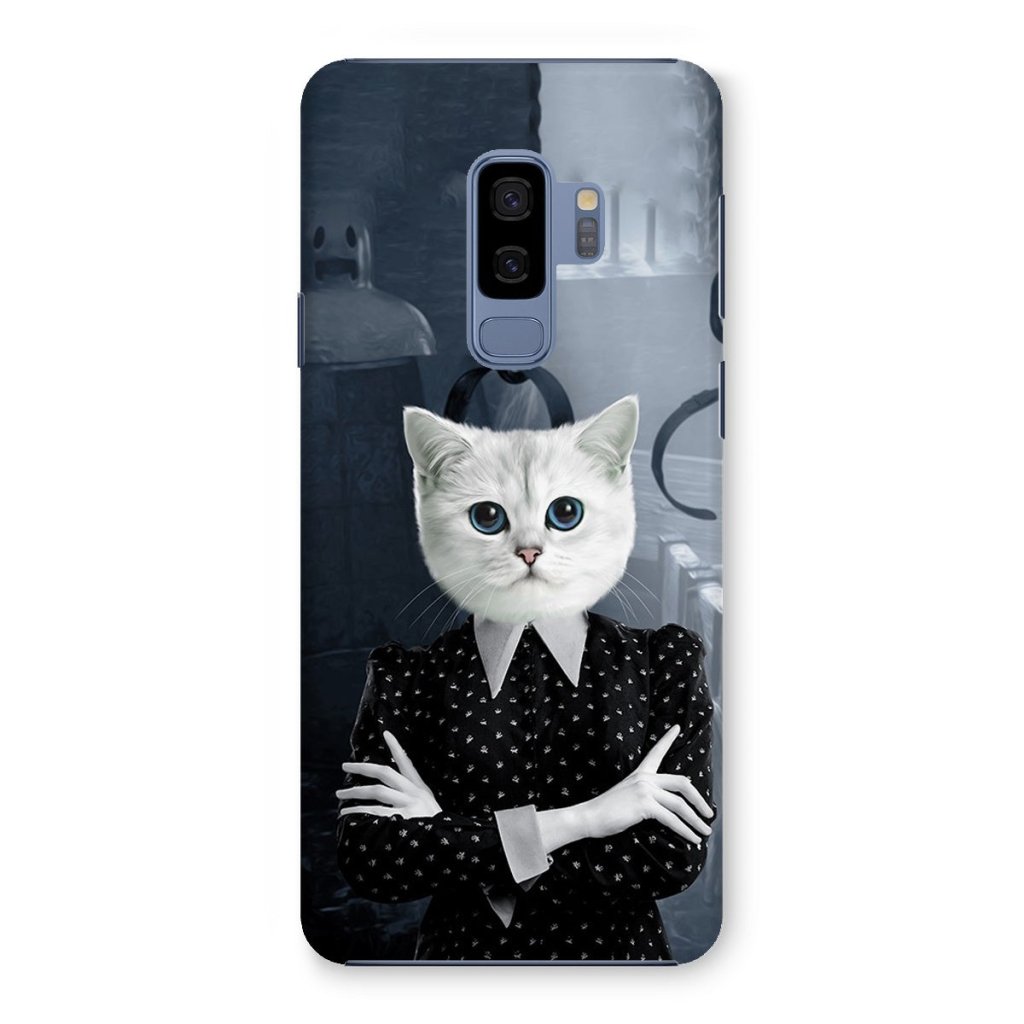 Pet Portraits | Wednesday (Adams Family Inspired): Custom Pet Phone Case | Paw & Glory