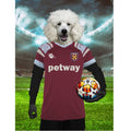 West Ham Football Club: Custom Digital Download Pet Portrait
