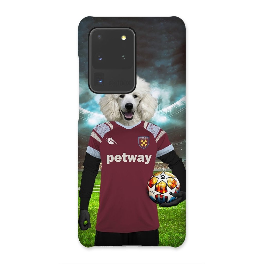 Pet Portraits | West Ham Football Club: Custom Pet Phone Case | Paw & Glory