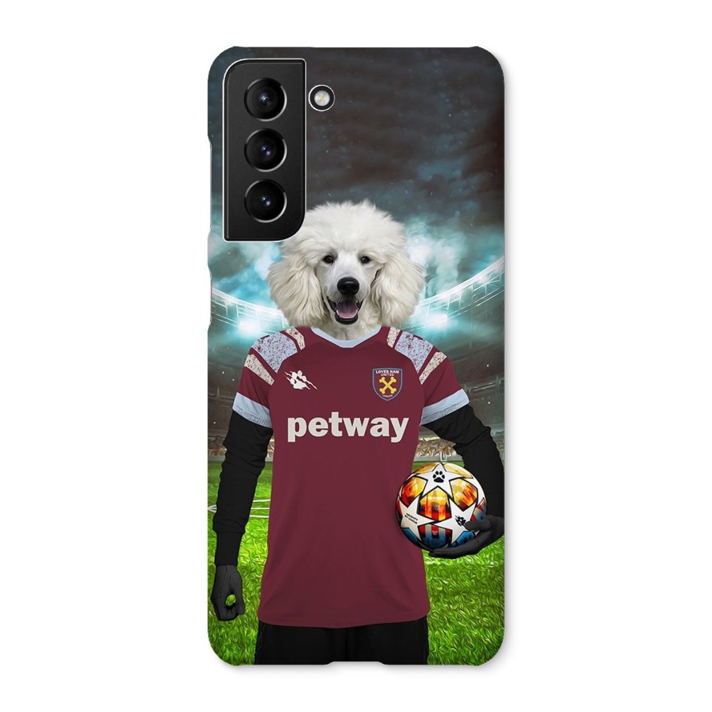 Pet Portraits | West Ham Football Club: Custom Pet Phone Case | Paw & Glory