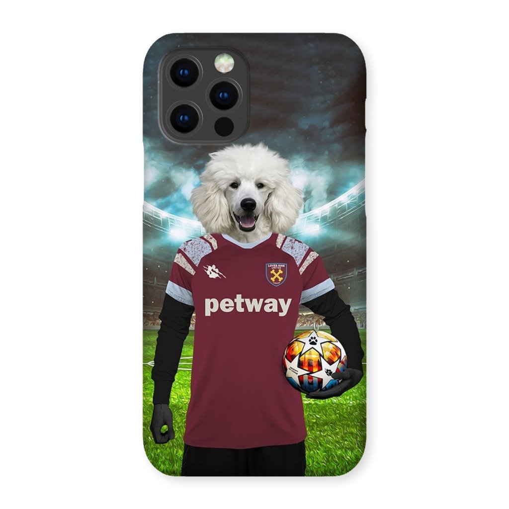 Pet Portraits | West Ham Football Club: Custom Pet Phone Case | Paw & Glory