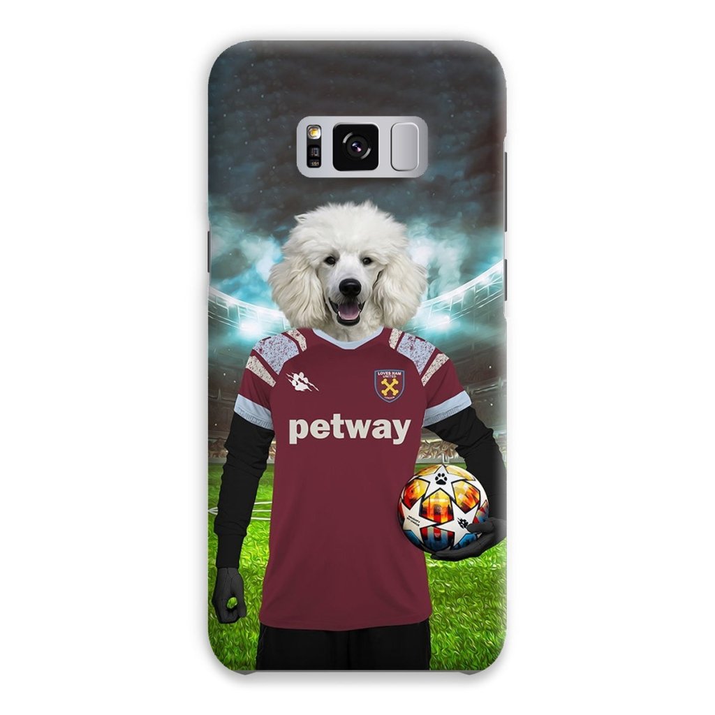 Pet Portraits | West Ham Football Club: Custom Pet Phone Case | Paw & Glory