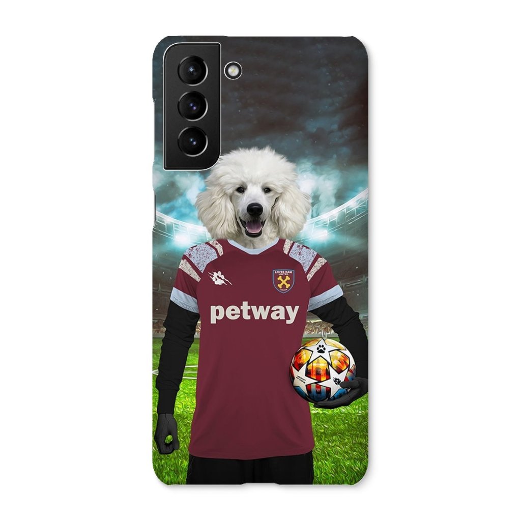 Pet Portraits | West Ham Football Club: Custom Pet Phone Case | Paw & Glory