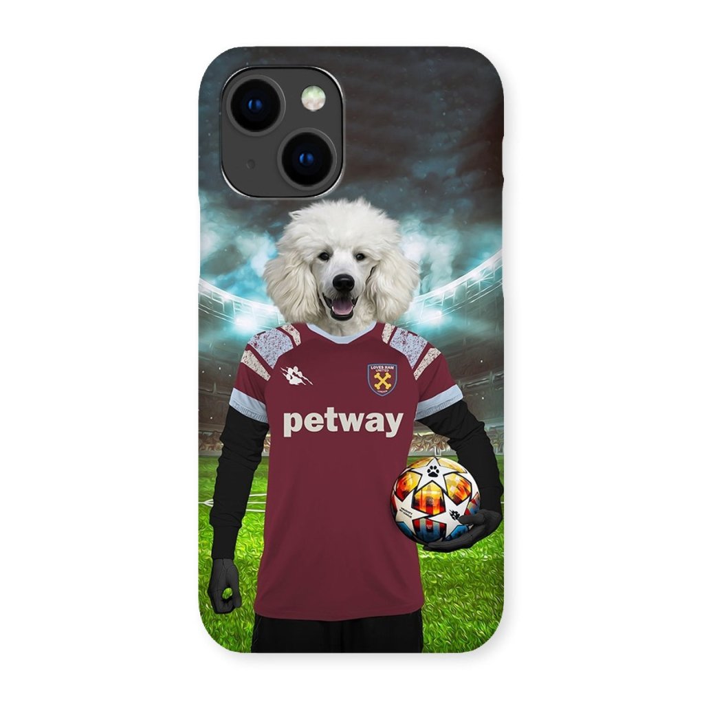 Pet Portraits | West Ham Football Club: Custom Pet Phone Case | Paw & Glory