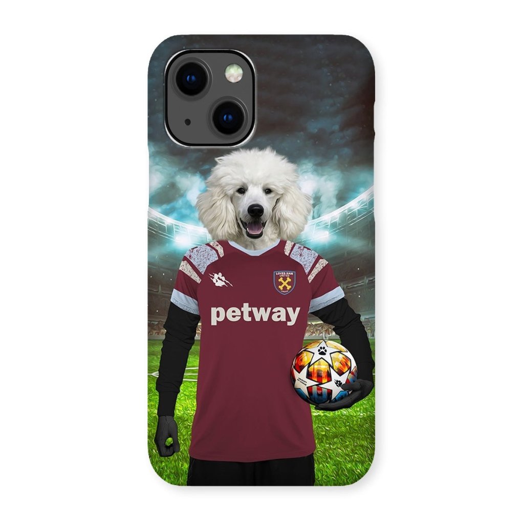 Pet Portraits | West Ham Football Club: Custom Pet Phone Case | Paw & Glory