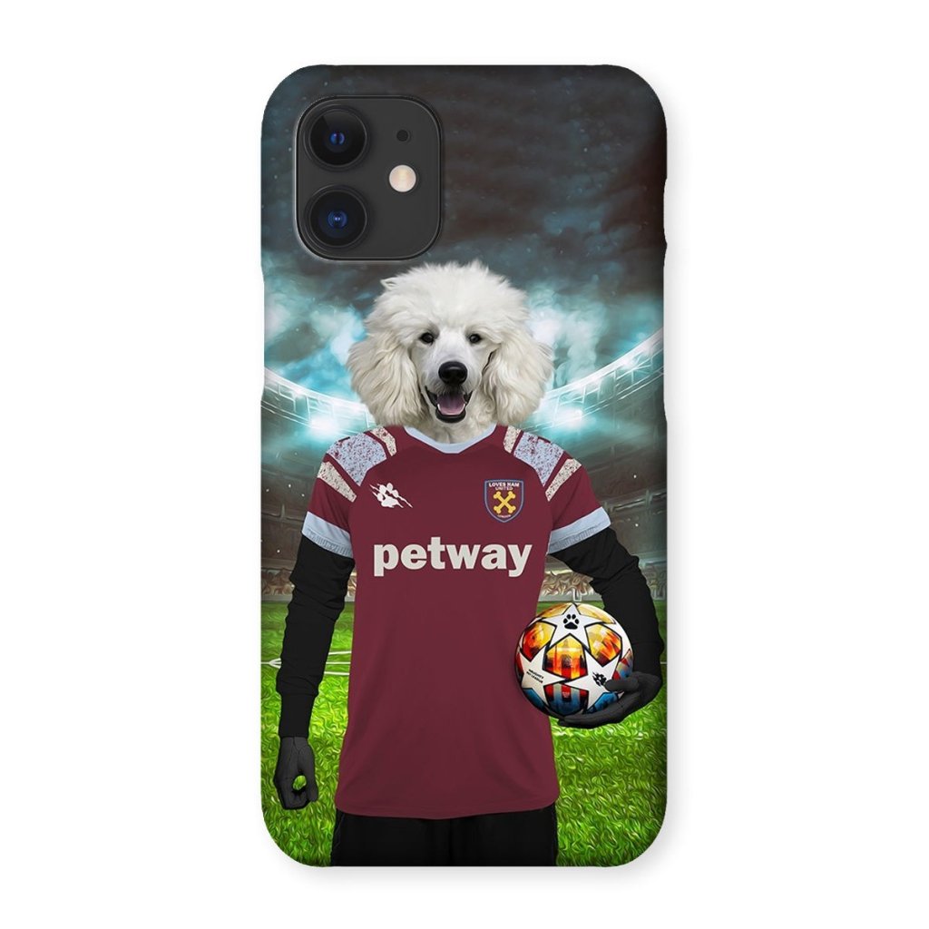 West Ham Football Club: Custom Pet Phone Case - Paw & Glory - Dog Portraits - Pet Portraits