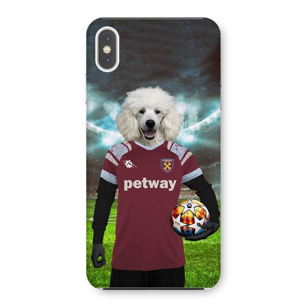 Pet Portraits | West Ham Football Club: Custom Pet Phone Case | Paw & Glory