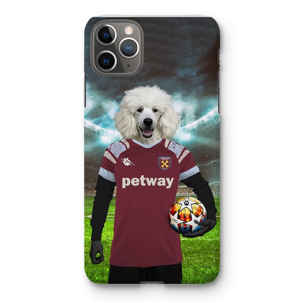 Pet Portraits | West Ham Football Club: Custom Pet Phone Case | Paw & Glory