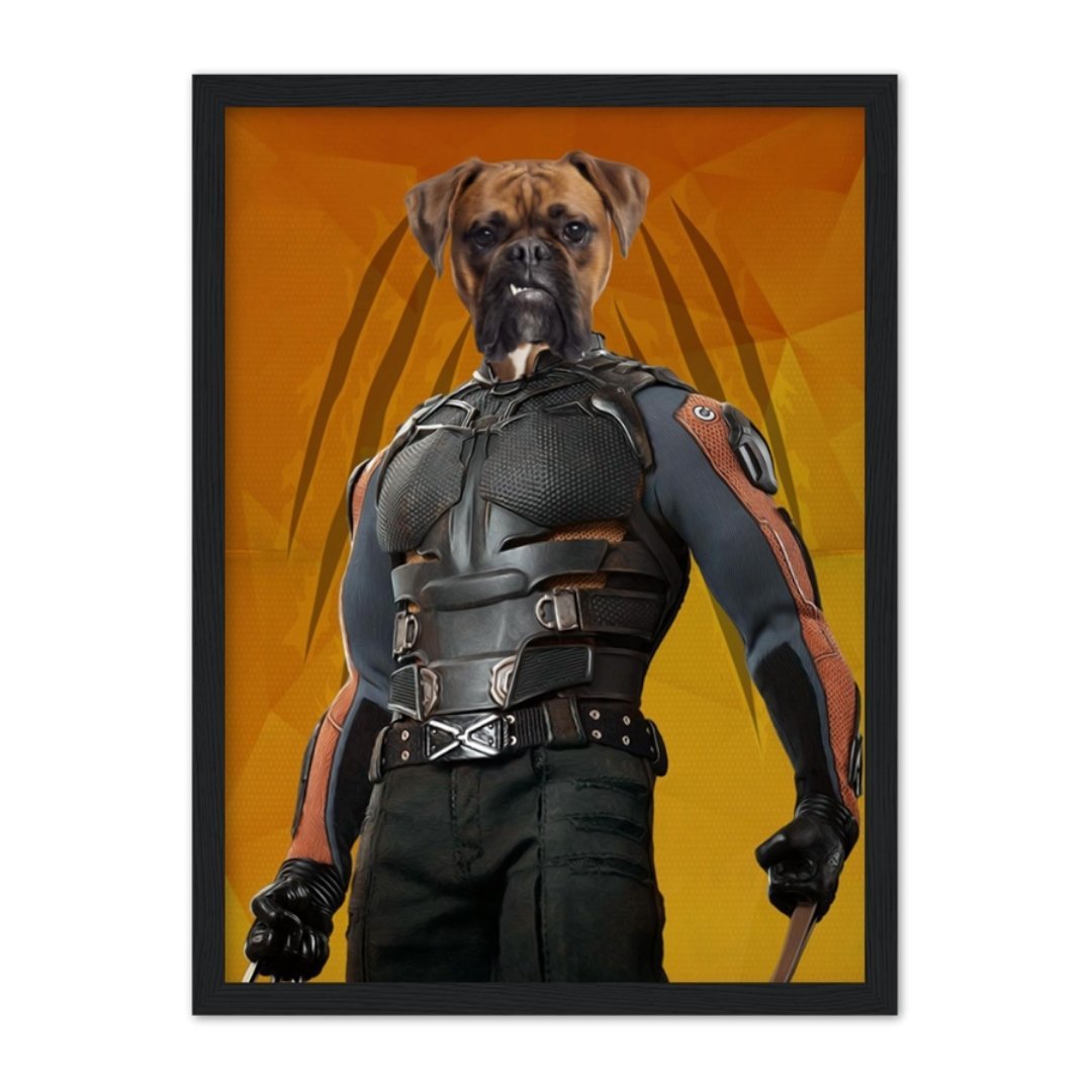 Pet Portraits | Wolverine: Custom Pet Portrait | Paw & Glory