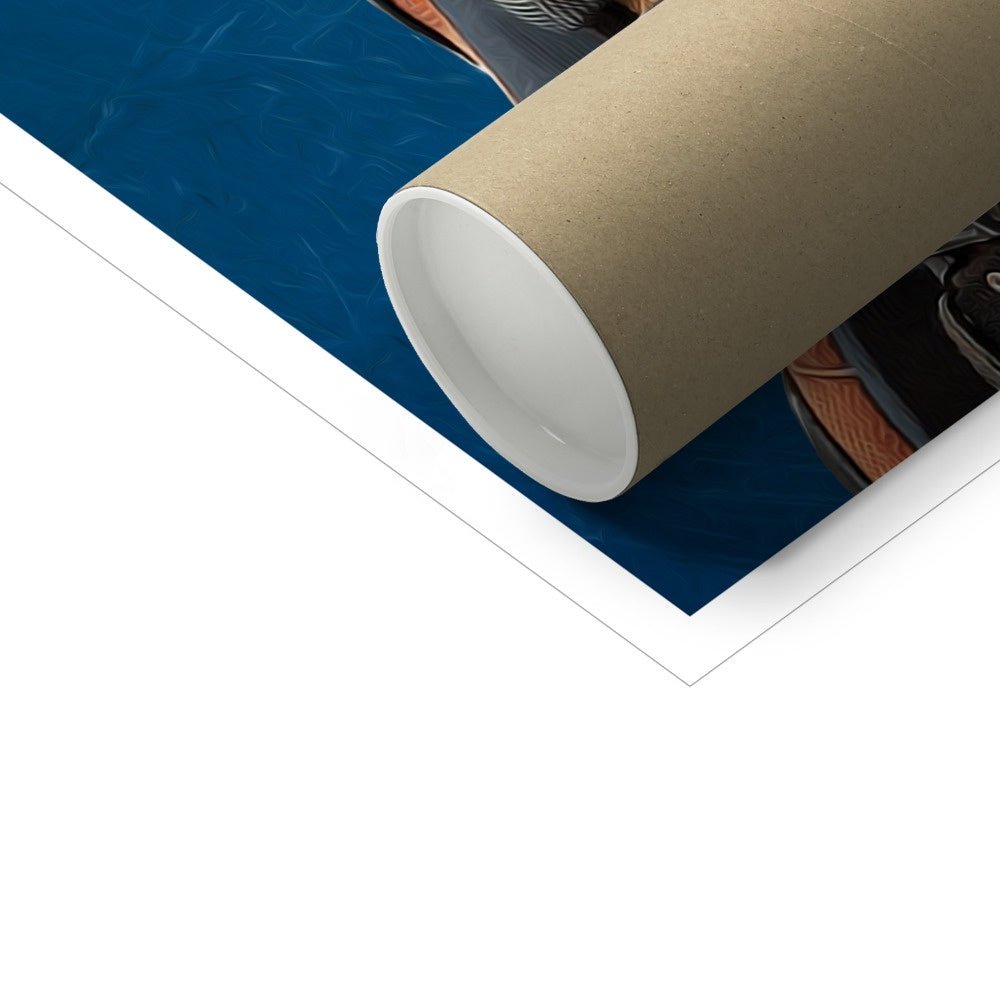 Pet Portraits | Wolverine & Spider Paw: Custom Pet Poster | Paw & Glory