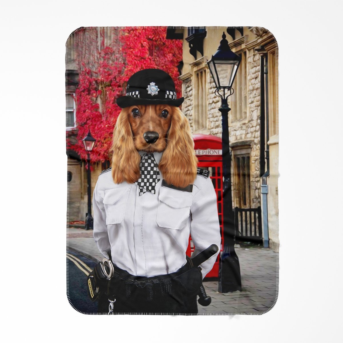 Pet Portraits | WPC Woof: Custom Pet Blanket | Paw & Glory