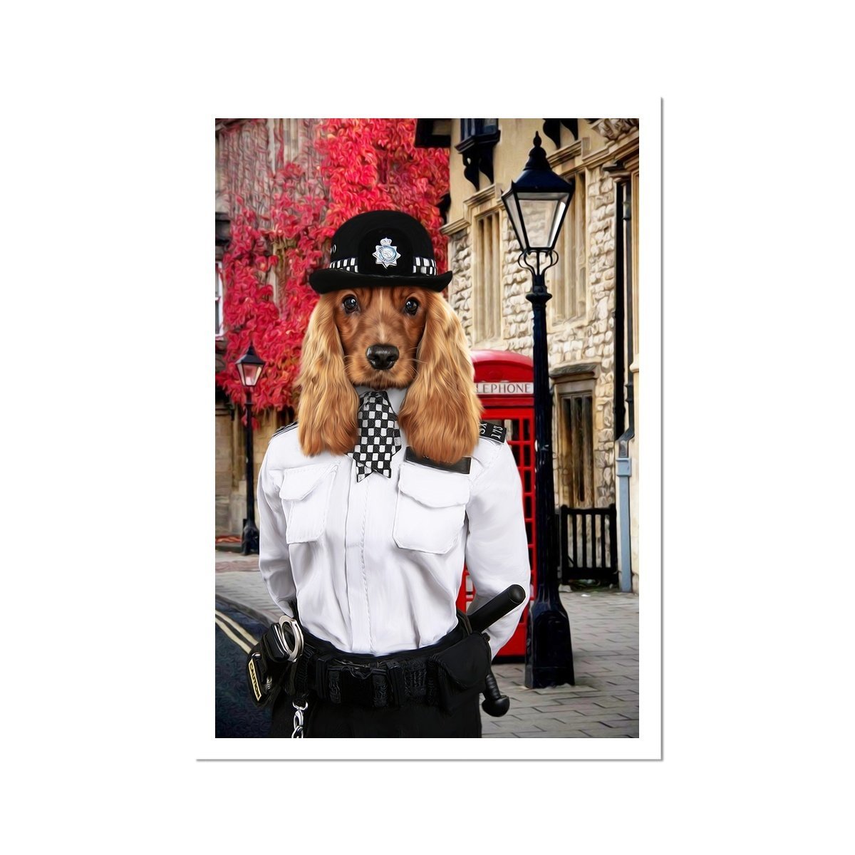 Pet Portraits | WPC Woof: Custom Pet Poster | Paw & Glory