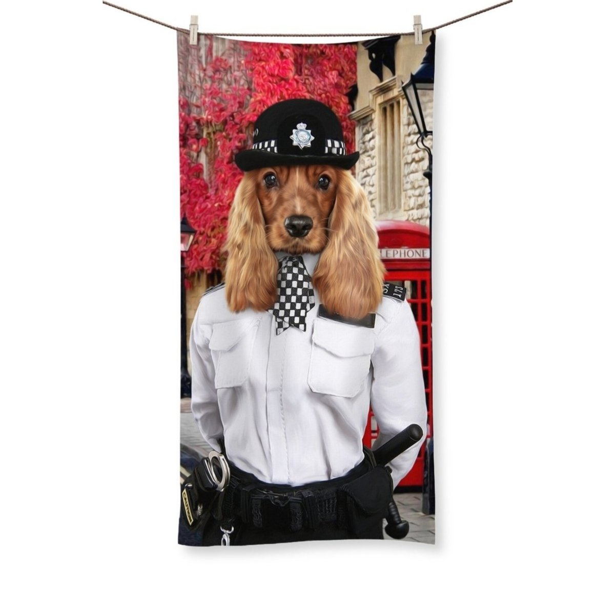 Pet Portraits | WPC Woof: Custom Pet Towel | Paw & Glory