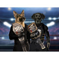 WrestleMania Champs: Custom Digital Download Pet Portrait