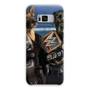 WrestleMania Champs: Custom Pet Snap Phone Case - Paw & Glory - Dog Portraits - Pet Portraits