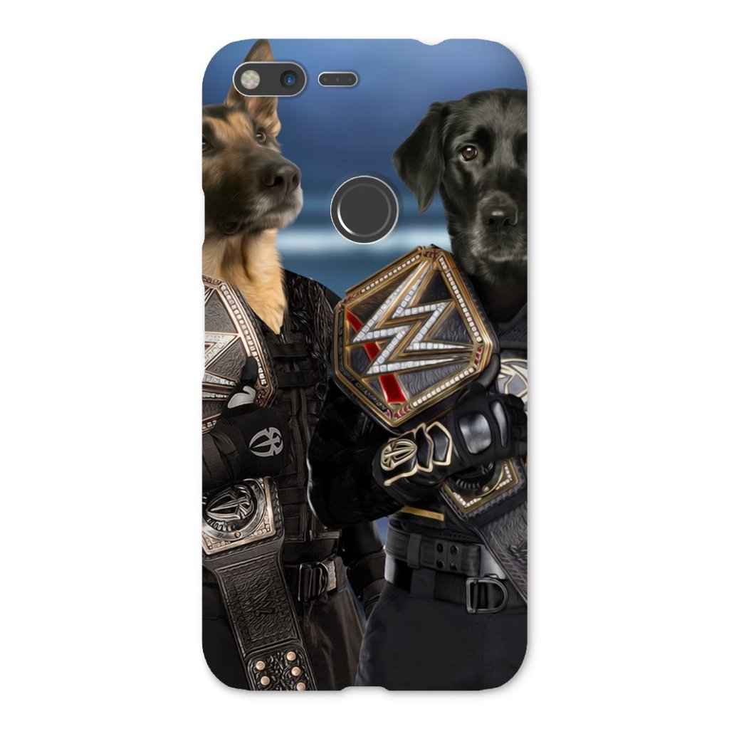 WrestleMania Champs: Custom Pet Snap Phone Case - Paw & Glory - Dog Portraits - Pet Portraits