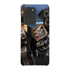 WrestleMania Champs: Custom Pet Snap Phone Case - Paw & Glory - Dog Portraits - Pet Portraits