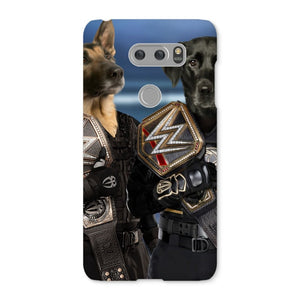 WrestleMania Champs: Custom Pet Snap Phone Case - Paw & Glory - Dog Portraits - Pet Portraits