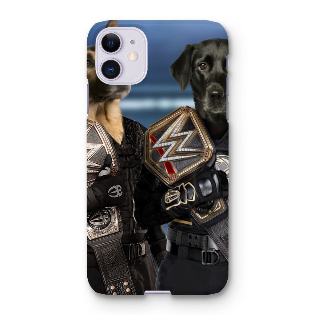Pet Portraits | WrestleMania Champs: Custom Pet Snap Phone Case | Paw & Glory