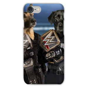 WrestleMania Champs: Custom Pet Snap Phone Case - Paw & Glory - Dog Portraits - Pet Portraits