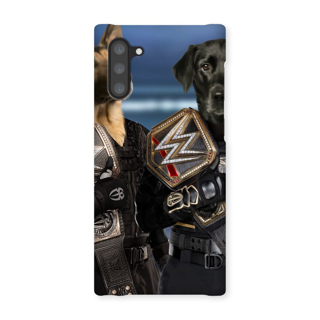 Pet Portraits | WrestleMania Champs: Custom Pet Snap Phone Case | Paw & Glory