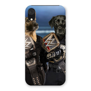 WrestleMania Champs: Custom Pet Snap Phone Case - Paw & Glory - Dog Portraits - Pet Portraits