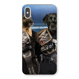 WrestleMania Champs: Custom Pet Snap Phone Case - Paw & Glory - Dog Portraits - Pet Portraits