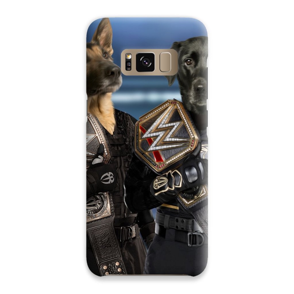 Pet Portraits | WrestleMania Champs: Custom Pet Snap Phone Case | Paw & Glory