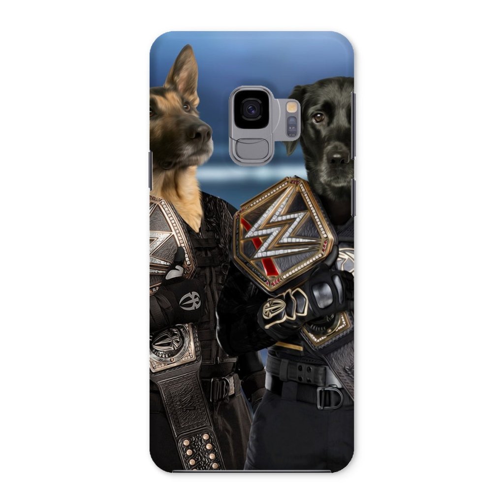 Pet Portraits | WrestleMania Champs: Custom Pet Snap Phone Case | Paw & Glory