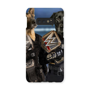 WrestleMania Champs: Custom Pet Snap Phone Case - Paw & Glory - Dog Portraits - Pet Portraits