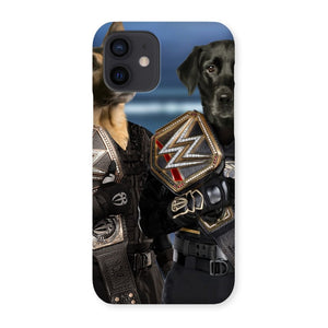 WrestleMania Champs: Custom Pet Snap Phone Case - Paw & Glory - Dog Portraits - Pet Portraits