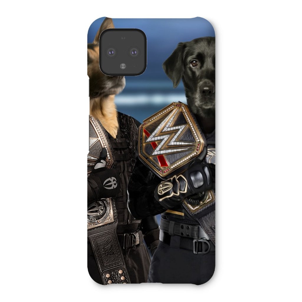 Pet Portraits | WrestleMania Champs: Custom Pet Snap Phone Case | Paw & Glory