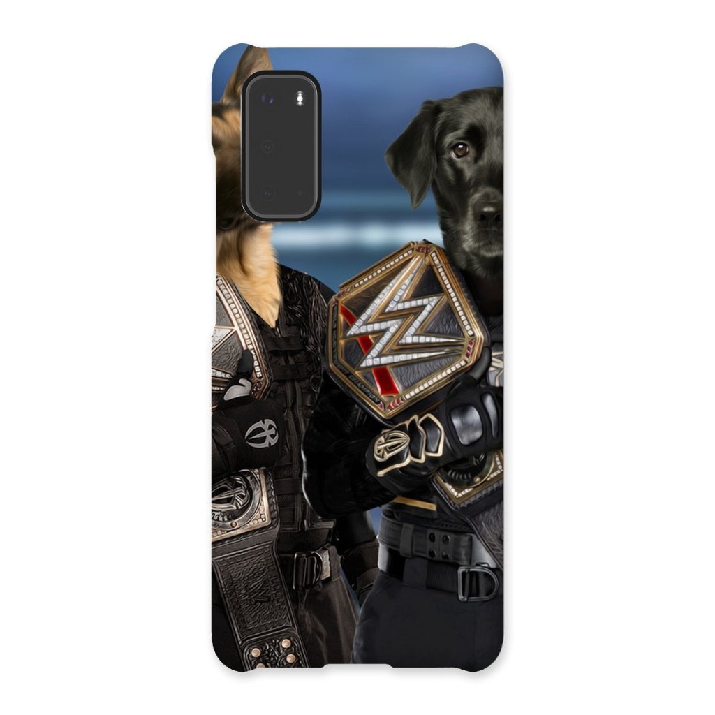 WrestleMania Champs: Custom Pet Snap Phone Case - Paw & Glory - Dog Portraits - Pet Portraits