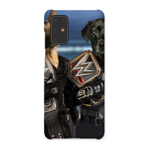 WrestleMania Champs: Custom Pet Snap Phone Case - Paw & Glory - Dog Portraits - Pet Portraits
