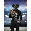 Wrestling Champion: Custom Digital Download Pet Portrait