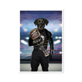 WWE Champ (Roman Reigns Inspired): Custom Pet Poster