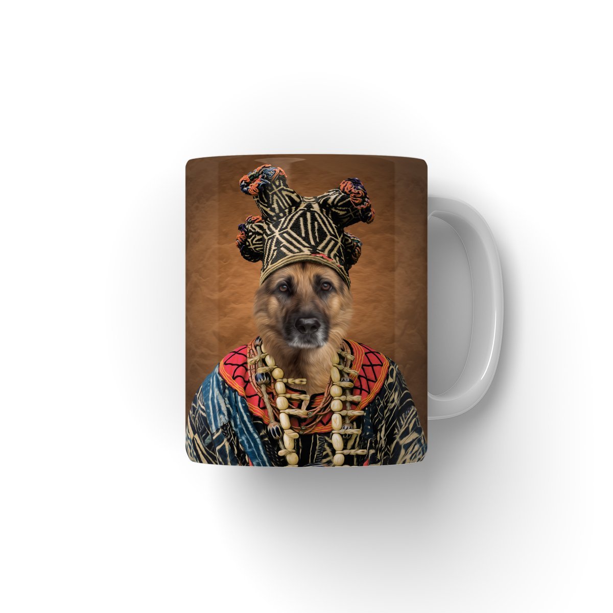 Pet Portraits | Zulu King: Custom Pet Coffee Mug | Paw & Glory