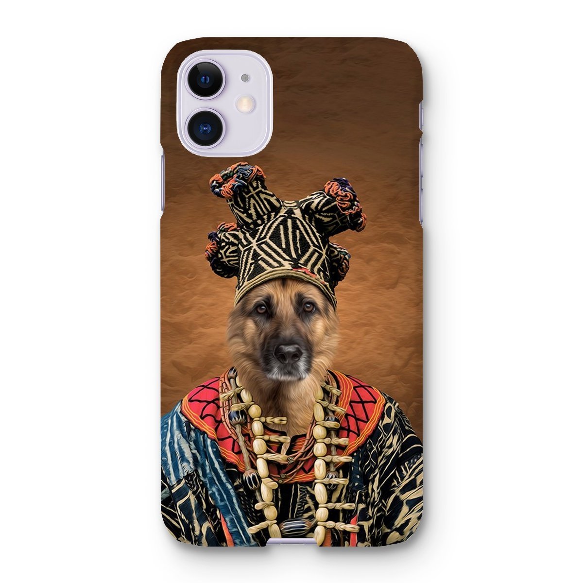Pet Portraits | Zulu King: Custom Pet Phone Case | Paw & Glory