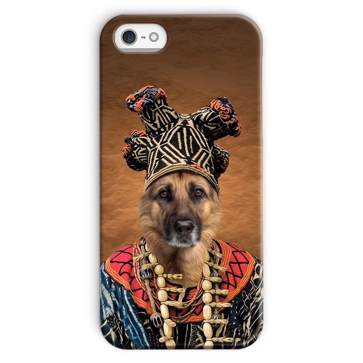 Pet Portraits | Zulu King: Custom Pet Phone Case | Paw & Glory