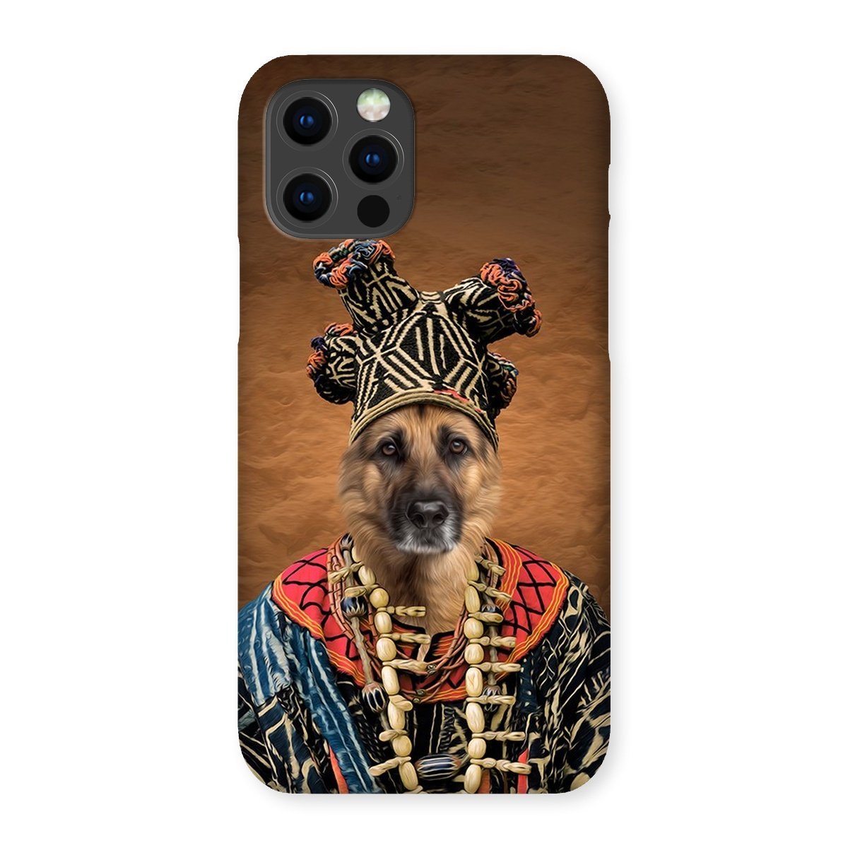Zulu King: Custom Pet Phone Case - Paw & Glory - Dog Portraits - Pet Portraits