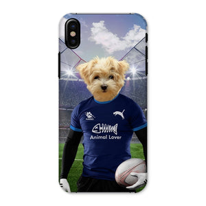 Scotland Rugby Team: Paw & Glory, pawandglory, custom pet phone case, puppy phone case, iphone 11 case dogs, personalised puppy phone case, life is better with a dog phone case, dog and owner phone case, Pet Portraits phone case