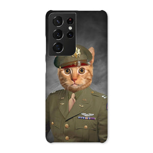 The Military Officer: Custom Pet Phone Case