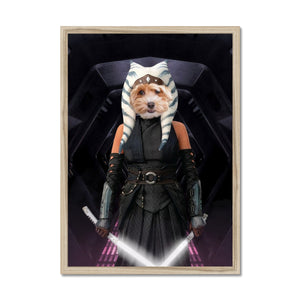 The Jedi Leader (Ahsoka Tano - Star Wars Inspired): Custom Pet Portrait