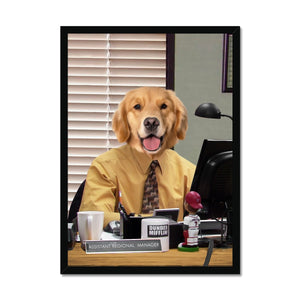 The Ryan (The Office USA Inspired): Custom Pet Portrait