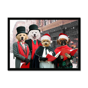 Merry Melodies Choir: Paw & Glory, pawandglory, dog canvas art, the admiral dog portrait, dog drawing from photo, dog portraits singapore, my pet painting, draw your pet portrait, pet portrait