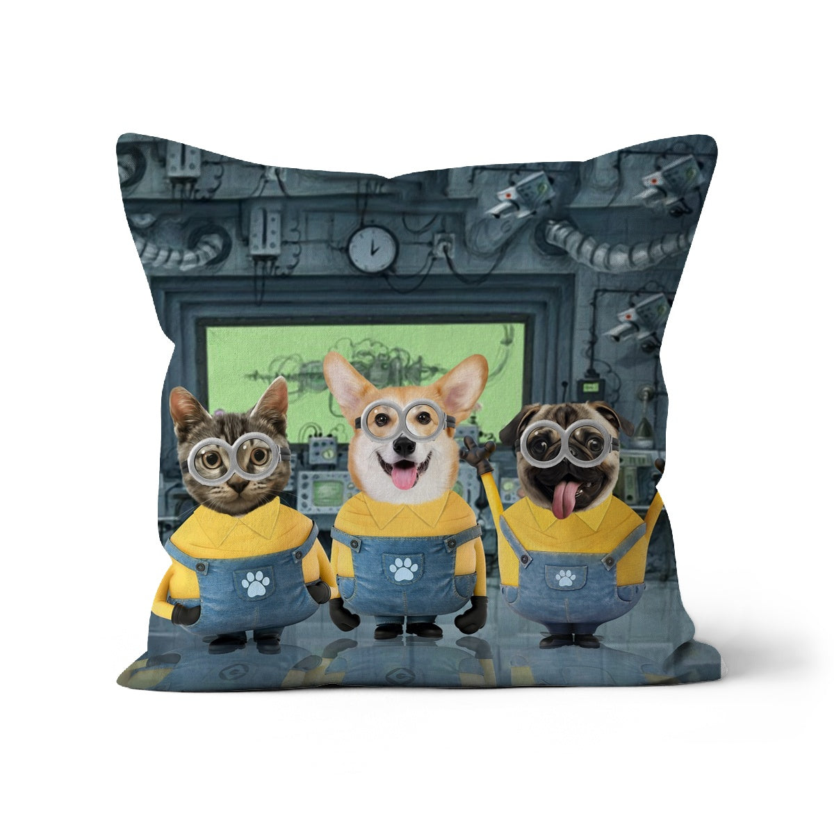 The Naughty Trio (Minions Inspired): Custom Pet Pillow