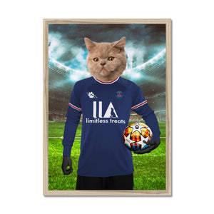 Pawris Saint Germain Football Club: Custom Pet Portrait