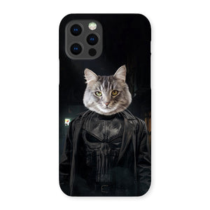 The Punisher Paw & Glory, paw and glory, personalized puppy phone case, puppy phone case, pet portrait phone case uk, personalized pet phone case, custom pet phone case, pet phone case, Pet Portraits phone case
